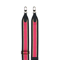 PINK + GOLD STRIPE PATTERNED STRAP