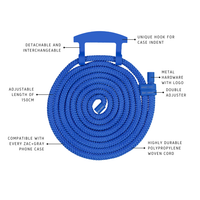 Samsung S24 Ultra COBALT BLUE CASE + COBALT BLUE  CORD