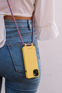 iPhone 12 and 12 Pro SUNSHINE YELLOW CASE + CORD