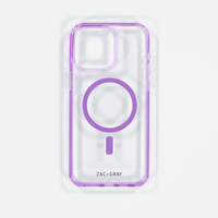LAVENDER TRANSPARENT CASE - MAGSAFE