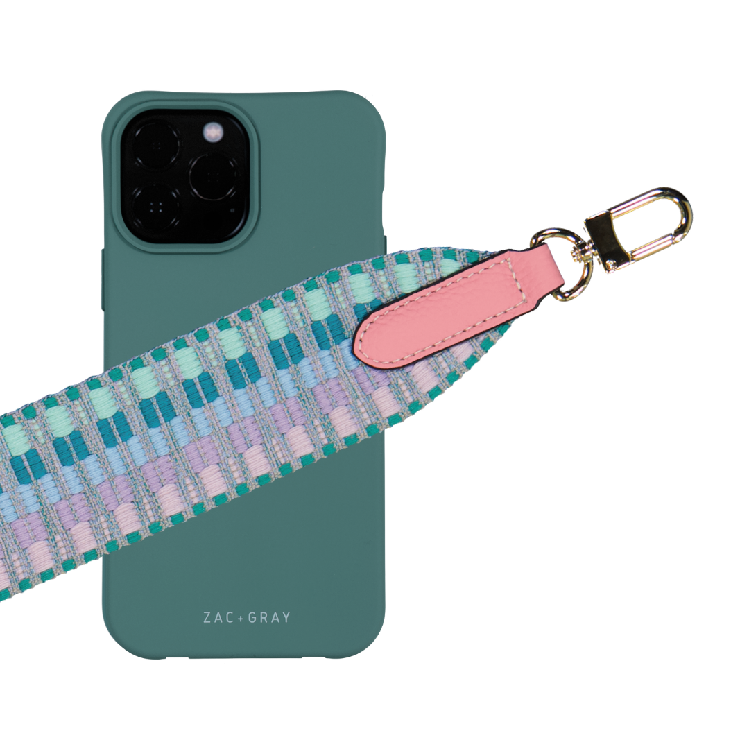 PASTEL ZIG ZAG PATTERNED STRAP