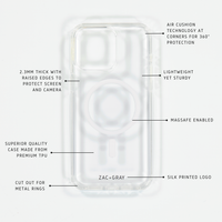 CRYSTAL CLEAR TRANSPARENT CASE - MAGSAFE