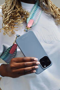 PASTEL ZIG ZAG PATTERNED STRAP