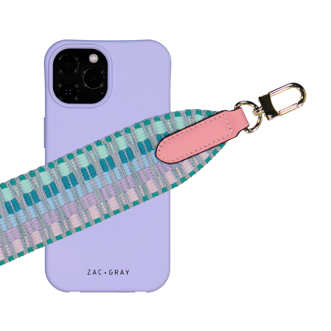 PASTEL ZIG ZAG PATTERNED STRAP
