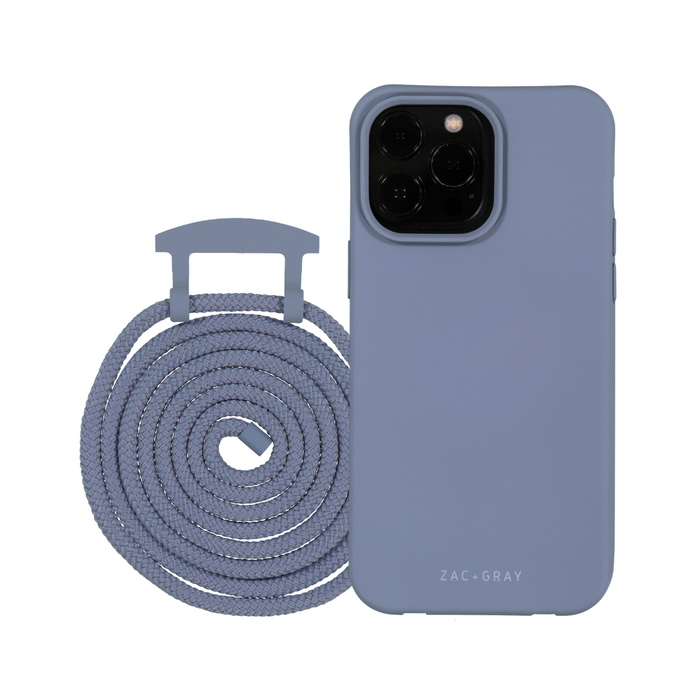 iPhone 14 BLUE FOG CASE + CORD