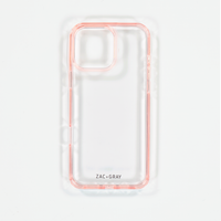 POWDER PINK TRANSPARENT CASE