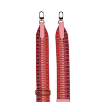 RED ZIG ZAG PATTERNED STRAP