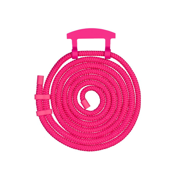 HOT PINK CORD WITH HOT PINK HOOK