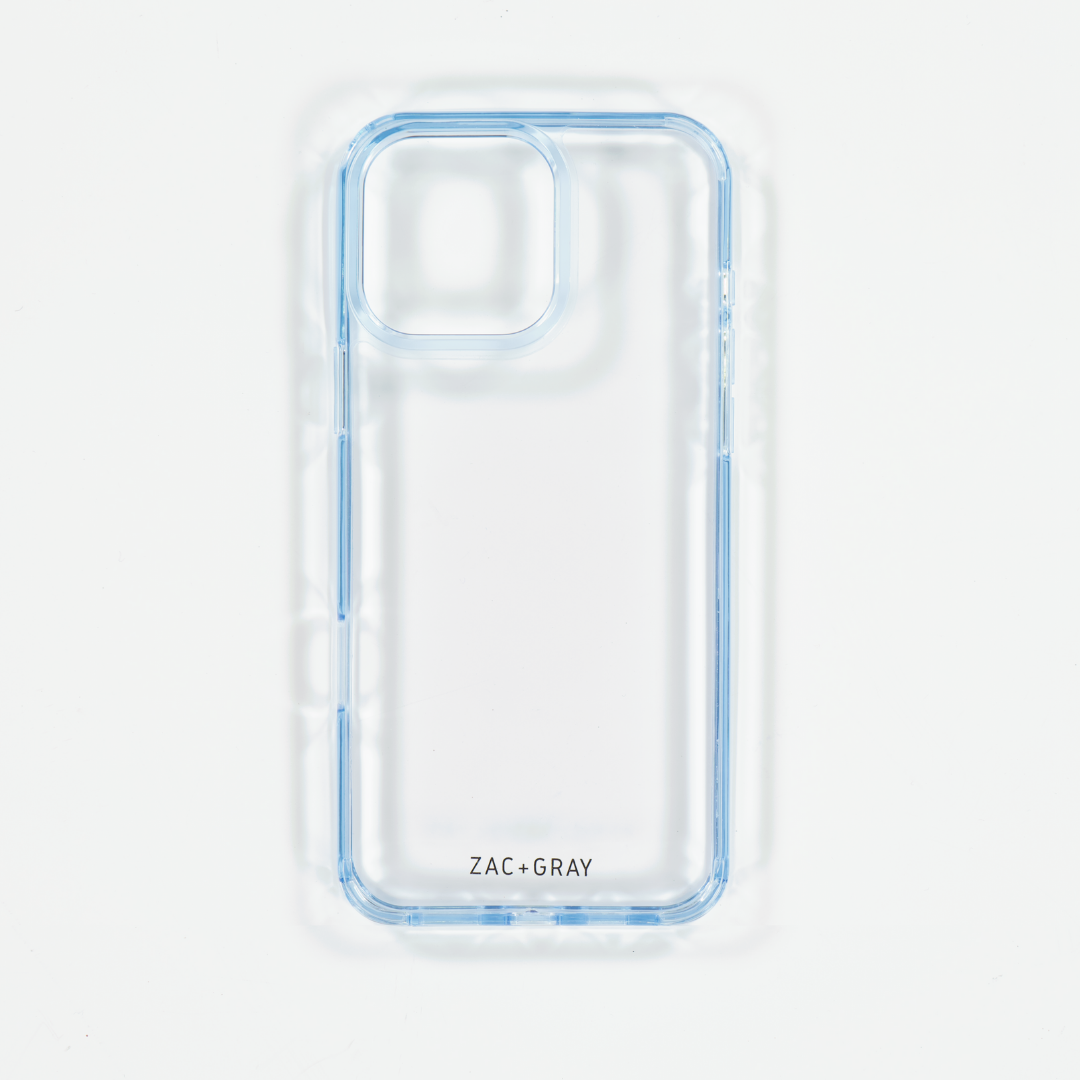 SKY BLUE TRANSPARENT CASE