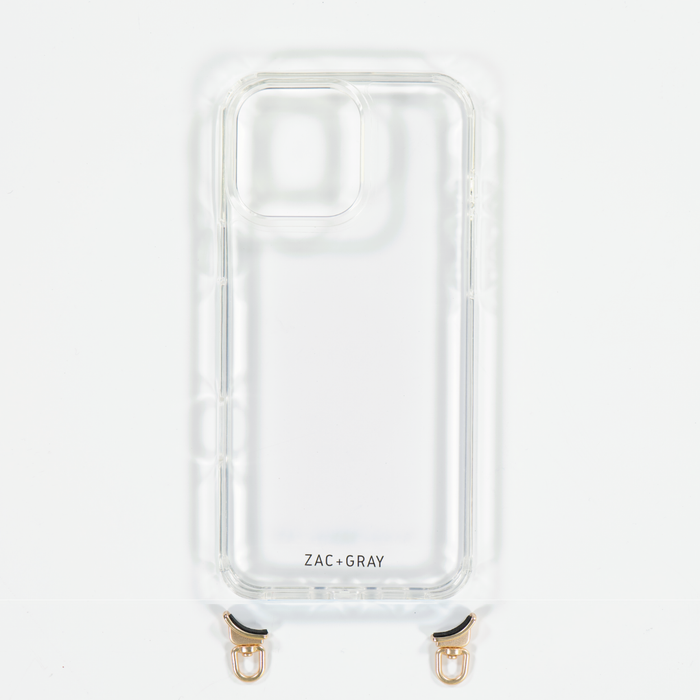 CRYSTAL CLEAR TRANSPARENT CASE WITH STRAP