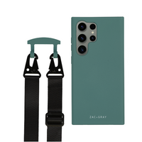 Samsung S23 Ultra TIDAL TEAL CASE + MIDNIGHT BLACK STRAP