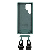 Samsung S23 Ultra TIDAL TEAL CASE + MIDNIGHT BLACK STRAP