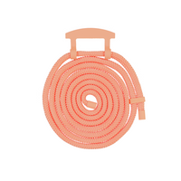 SUNSET CORAL CORD WITH SUNSET CORAL HOOK