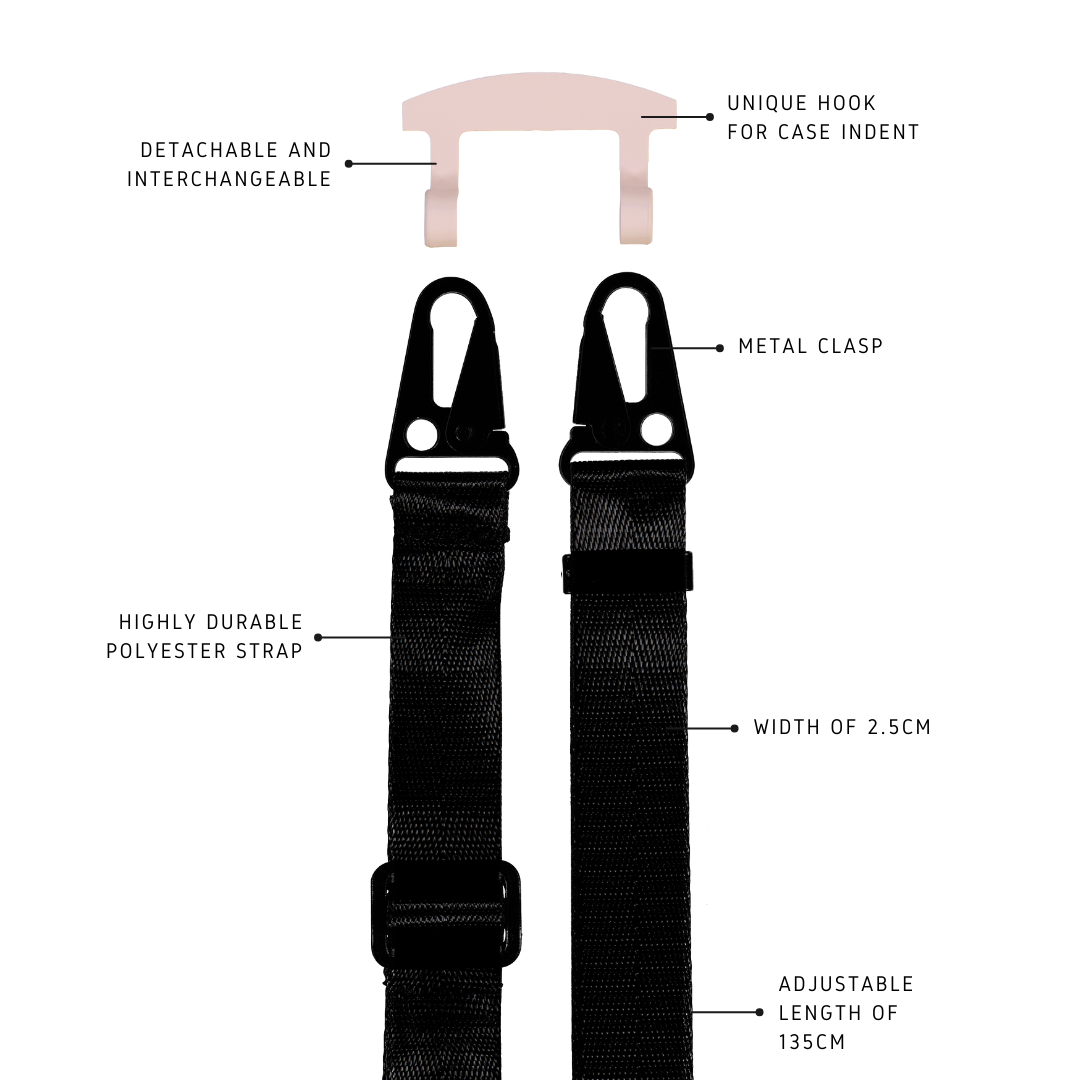 Samsung S25 Ultra ROSÉ PINK CASE + ROSÉ PINK STRAP