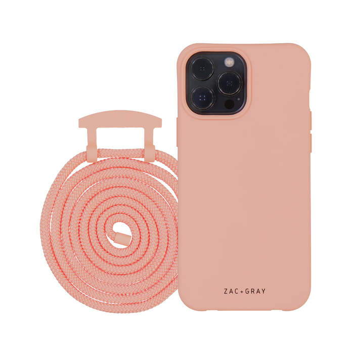 iPhone 13 Pro SUNSET CORAL CASE + CORD