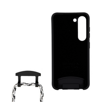Samsung S25 Plus MIDNIGHT BLACK CASE + GLACIER CORD