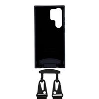 Samsung S25 Ultra MIDNIGHT BLACK CASE + MIDNIGHT BLACK STRAP