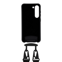 Samsung S25 MIDNIGHT BLACK CASE + MIDNIGHT BLACK STRAP