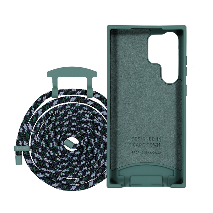 Samsung S24 Ultra TIDAL TEAL CASE + OCEAN CORD