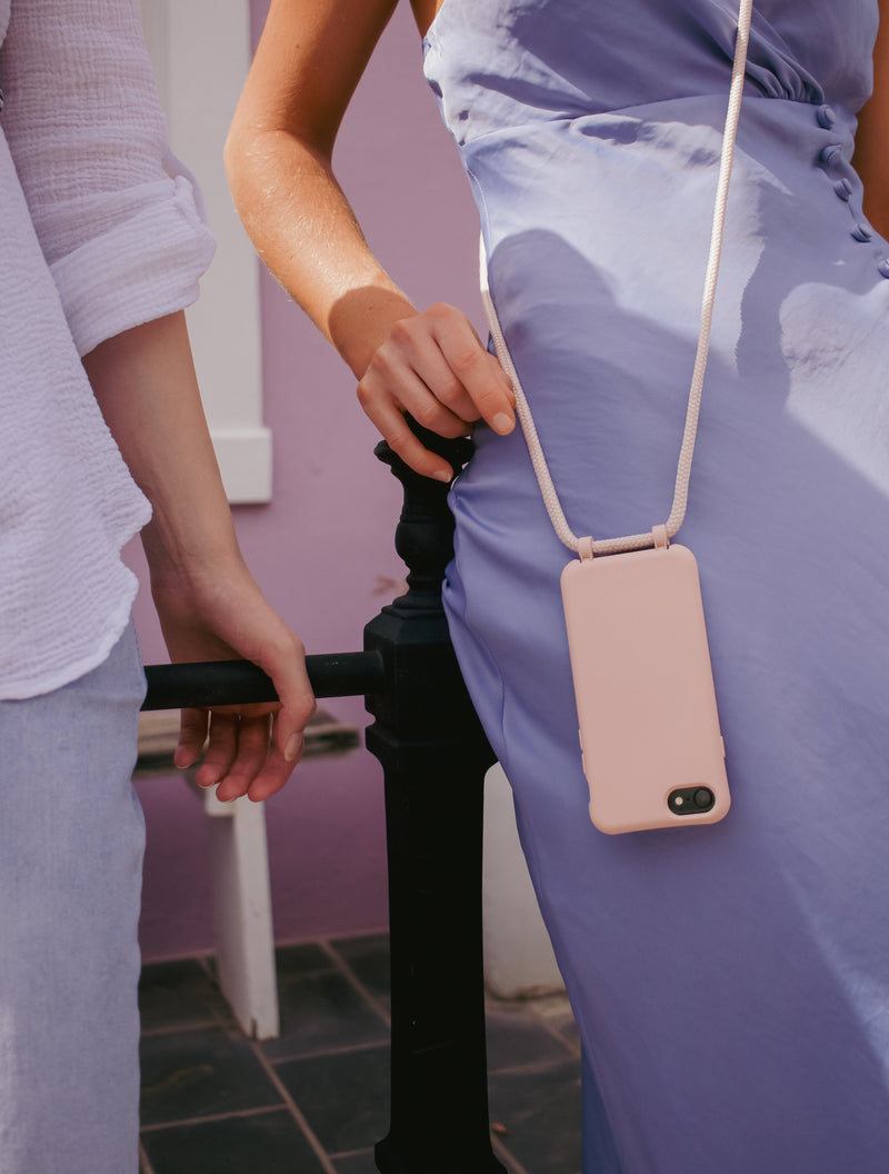Samsung S25 Plus ROSÉ PINK CASE + ROSÉ PINK CORD