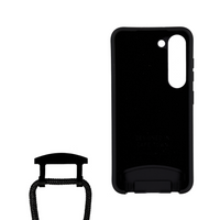 Samsung S25 Plus MIDNIGHT BLACK CASE + MIDNIGHT BLACK CORD