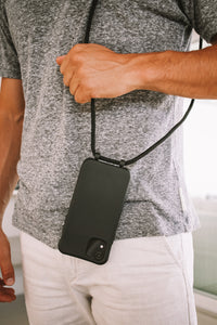 Samsung S25 MIDNIGHT BLACK CASE + MIDNIGHT BLACK CORD