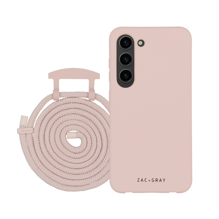 Samsung S25 Plus ROSÉ PINK CASE + ROSÉ PINK CORD