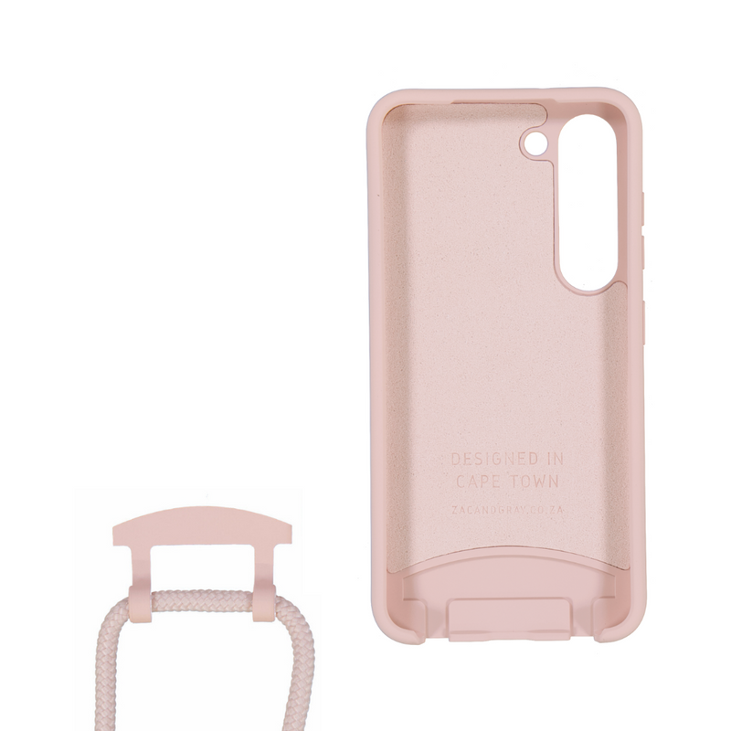 Samsung S25 Plus ROSÉ PINK CASE + ROSÉ PINK CORD