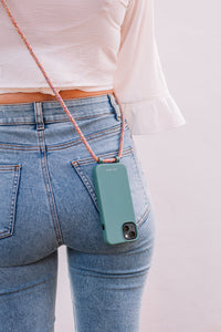 Samsung S24 Ultra TIDAL TEAL CASE + RAINBOW CORD